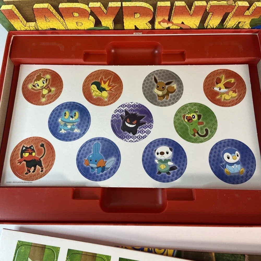 Pokemon LABYRINTH Ravensburger Board Game 2-4 Players for kids & adults New Open
